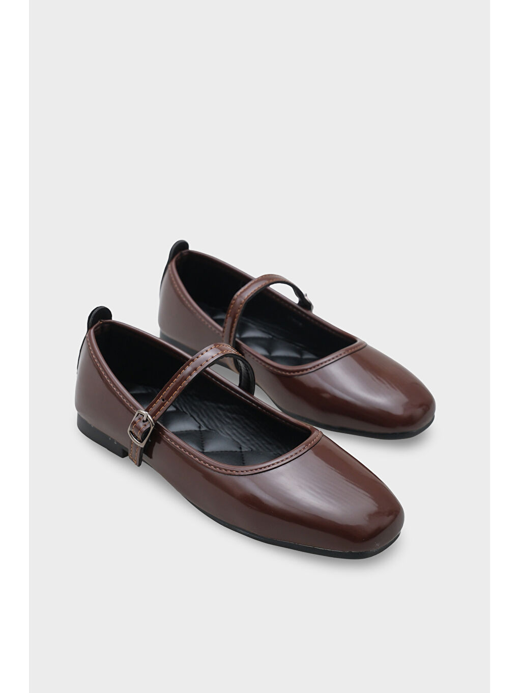 Kahverengi Trixie Kadın Babet-1