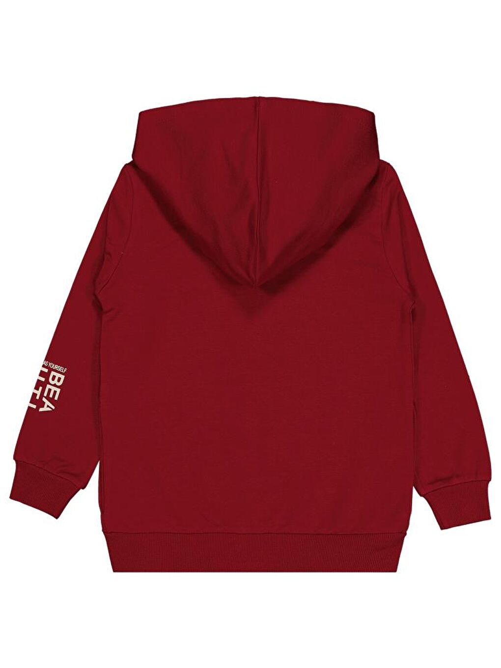 Girls Basic 10-13 Yaş Hırka - Bordo 10-11 Yaş-1