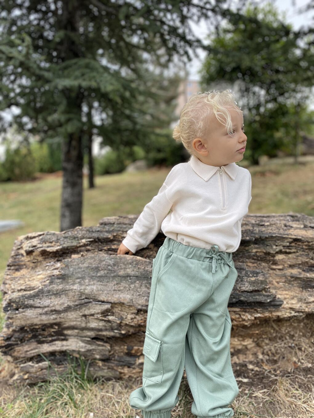 Yeşil Barlas Pantolon-4