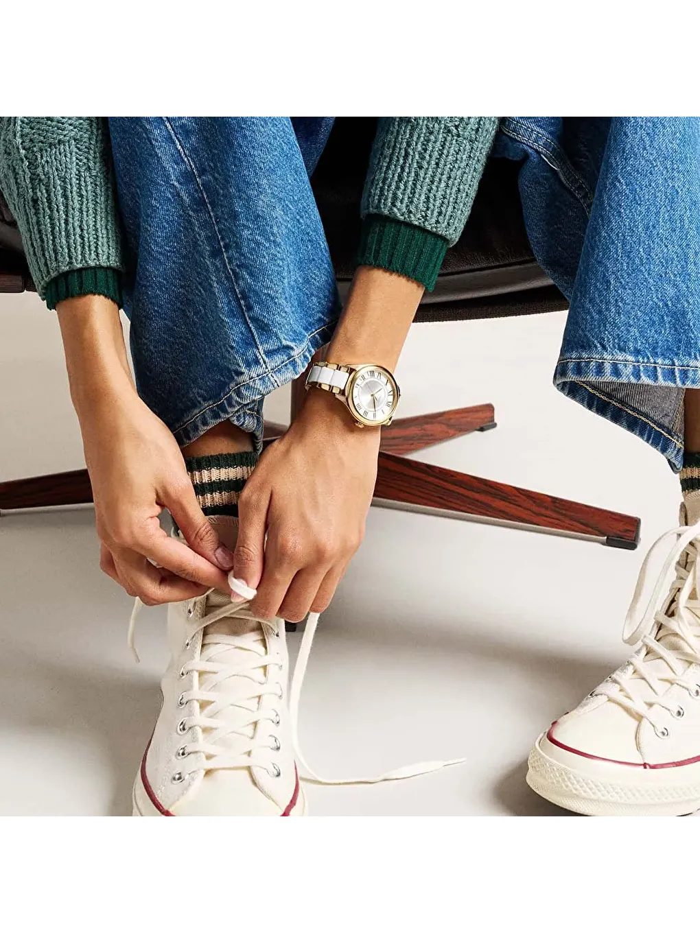 Sarı FCE1131 Kadın Kol Saati-3