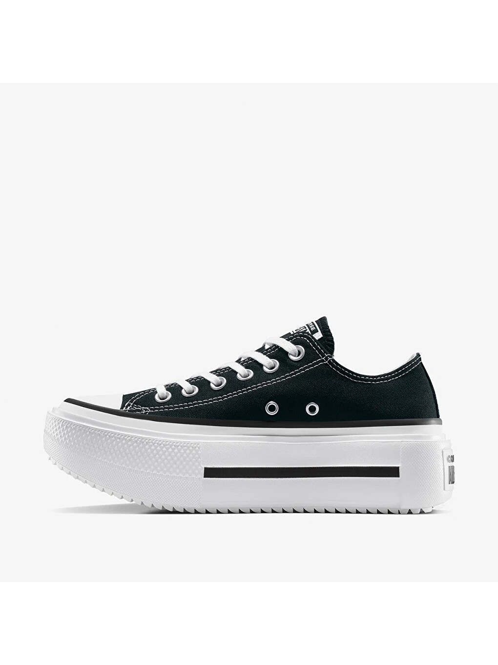 Chuck Taylor All Star Lift Double Stack Pl Kadın Siyah Sneaker-1