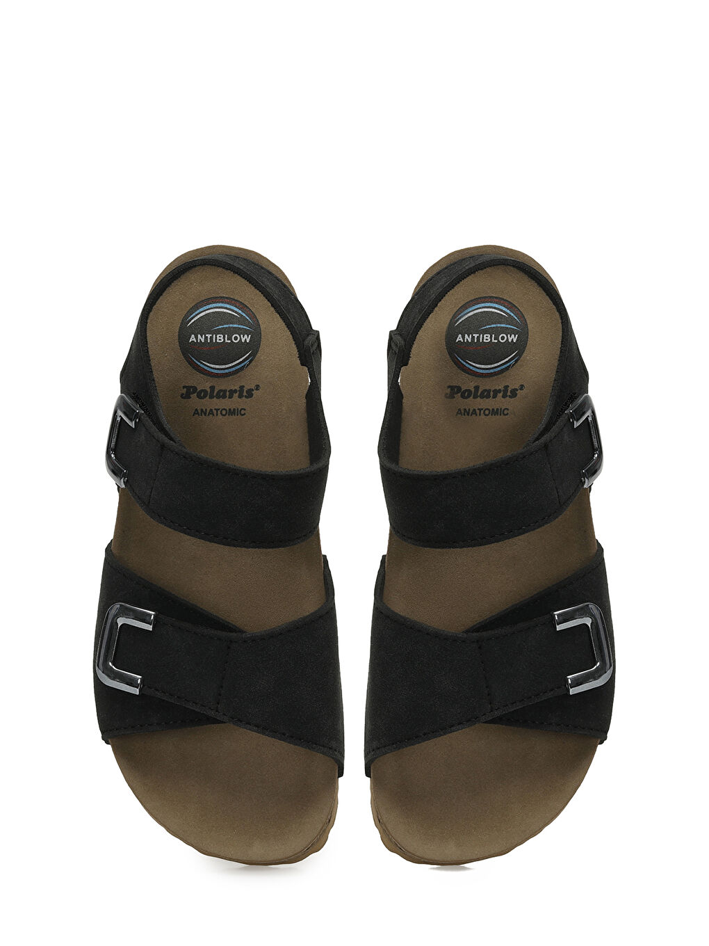 166934.Z5FX Siyah Kadın Düz Sandalet-3