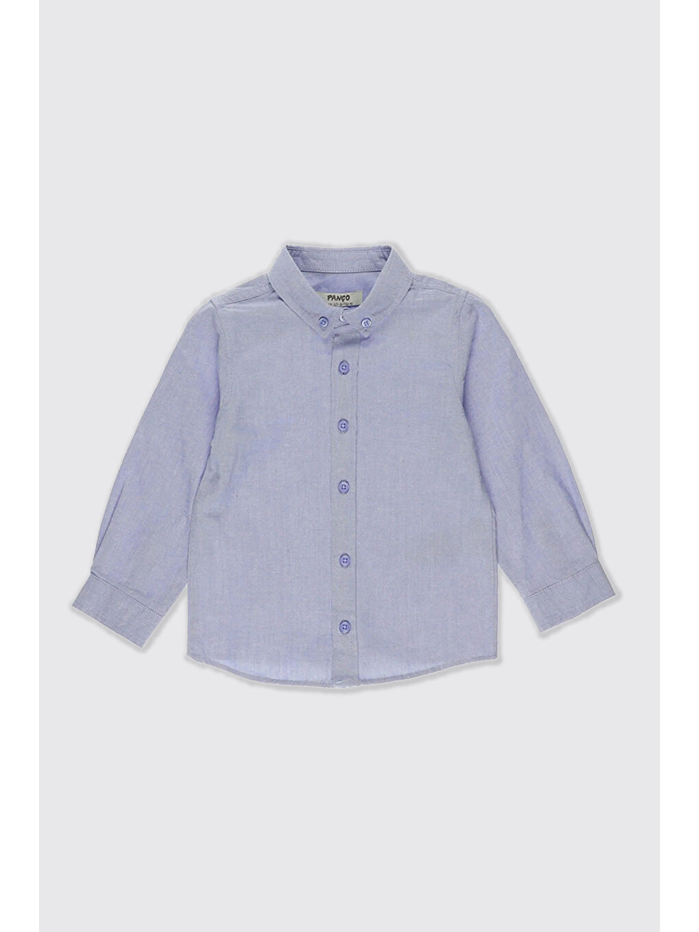 Erkek Bebek Basic Lacivert Oxford Gömlek