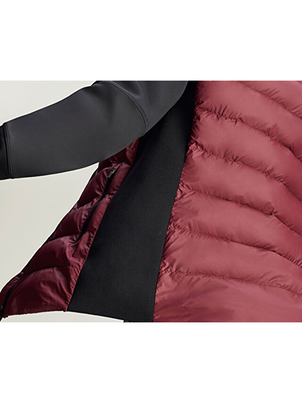 By Stella Mccartney X Terrex Truenature Midlayer Kadın Outdoor Ceketi Je4080 Kırmızı-3