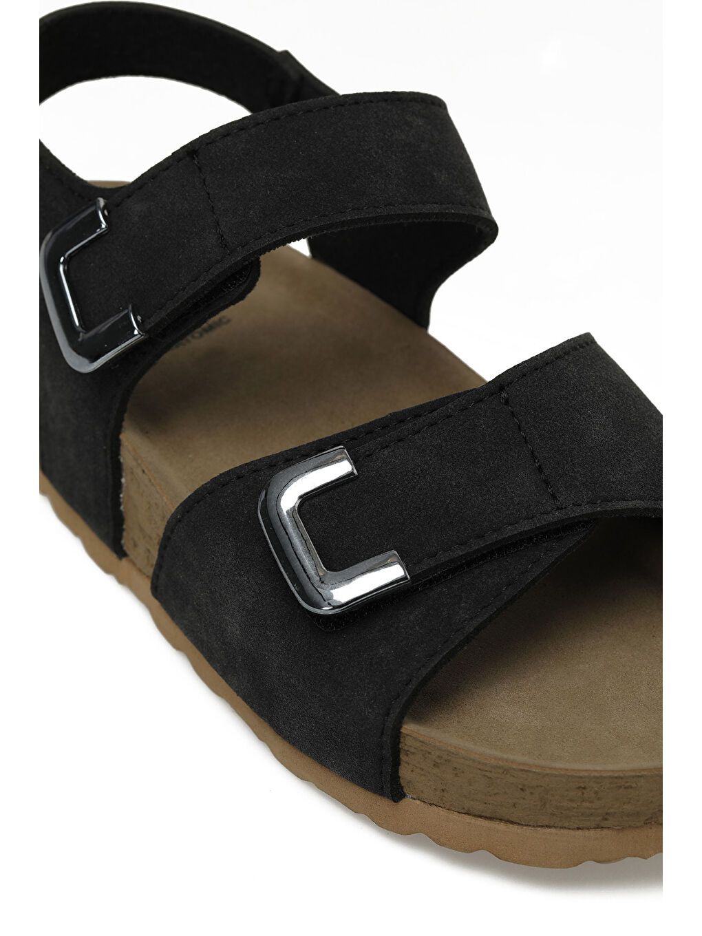 166934.Z5FX Siyah Kadın Düz Sandalet-6