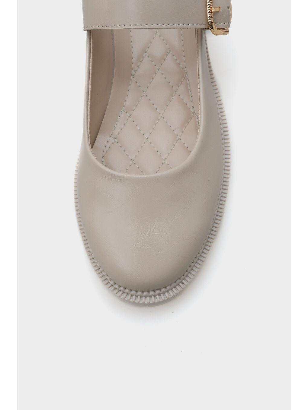 Bej Cayla MJ Yandan Tokalı Kadın Ayakkabı-3