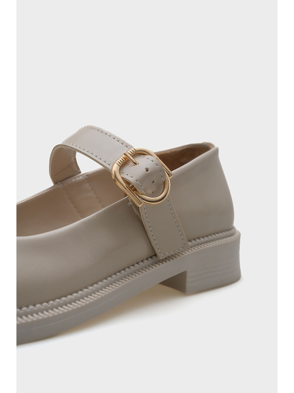 Bej Cayla MJ Yandan Tokalı Kadın Ayakkabı-4