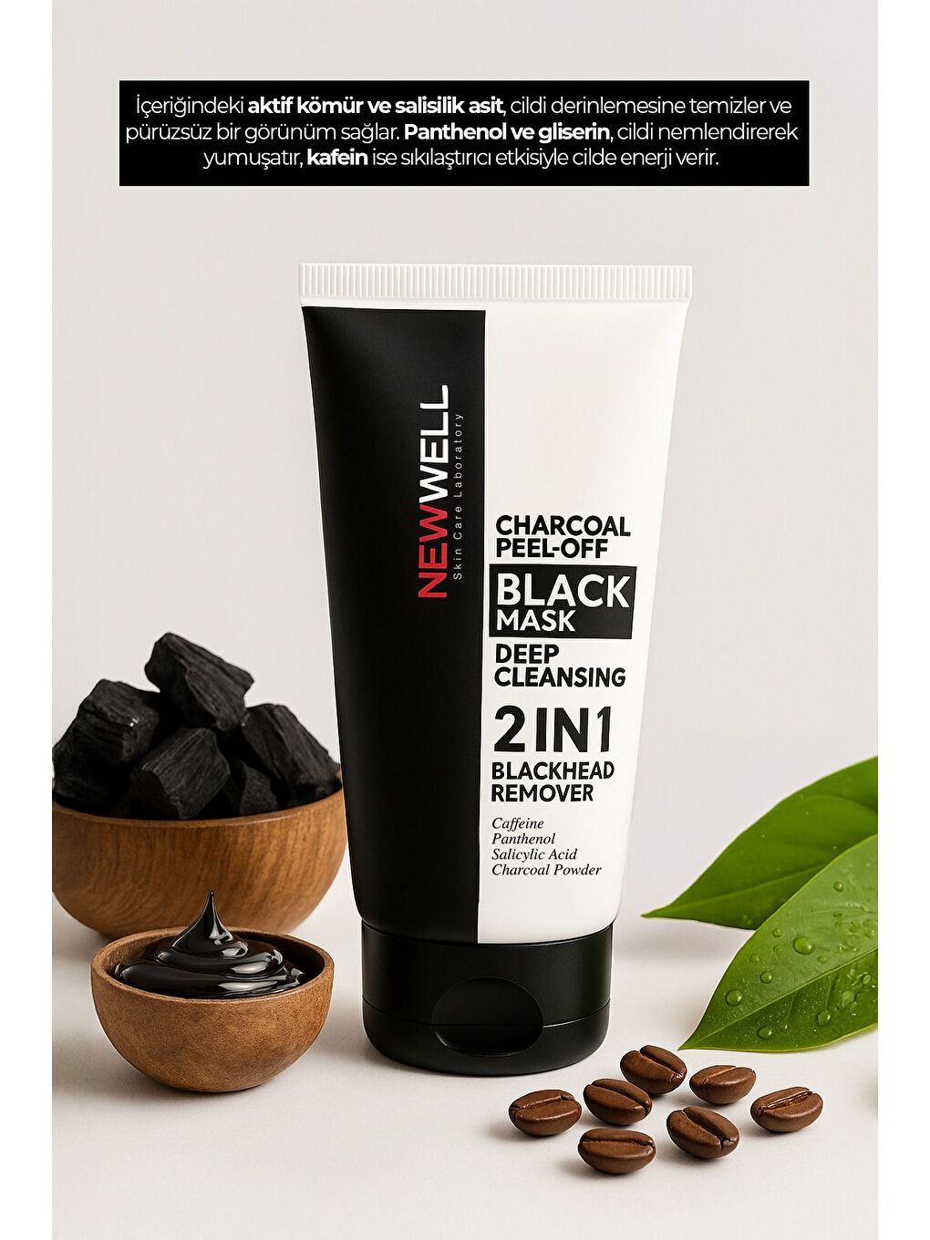 Charcoal Peel-Of Black Mask Soyulabilir Siyah Maske 150 ML-2