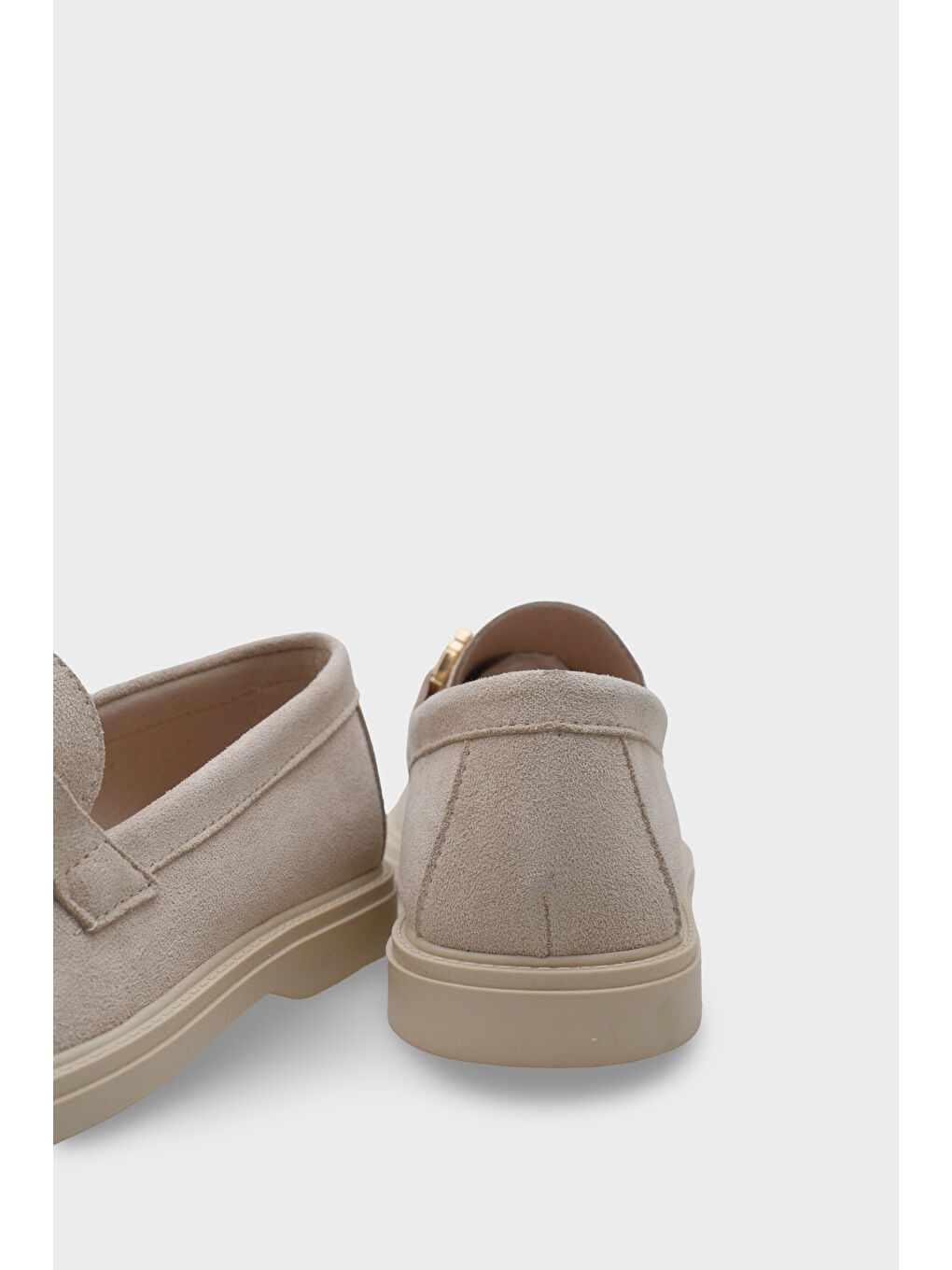 Bej Pauline Tokalı Kadın Loafer-3