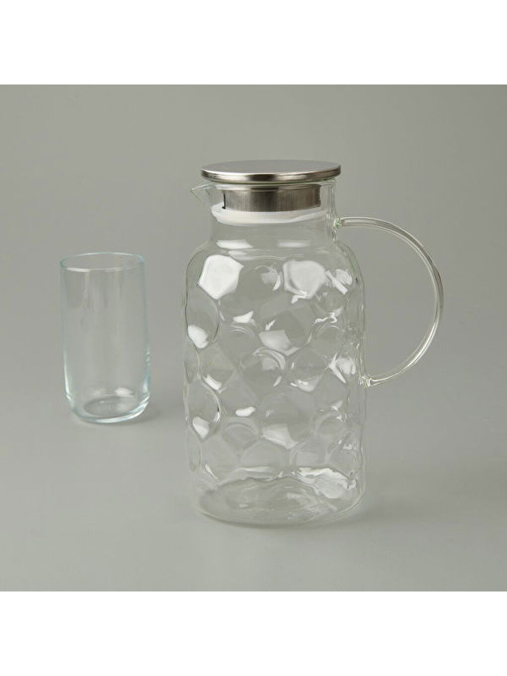 Renksiz Nifty Cam Sürahi - Şeffaf - 2 lt-3