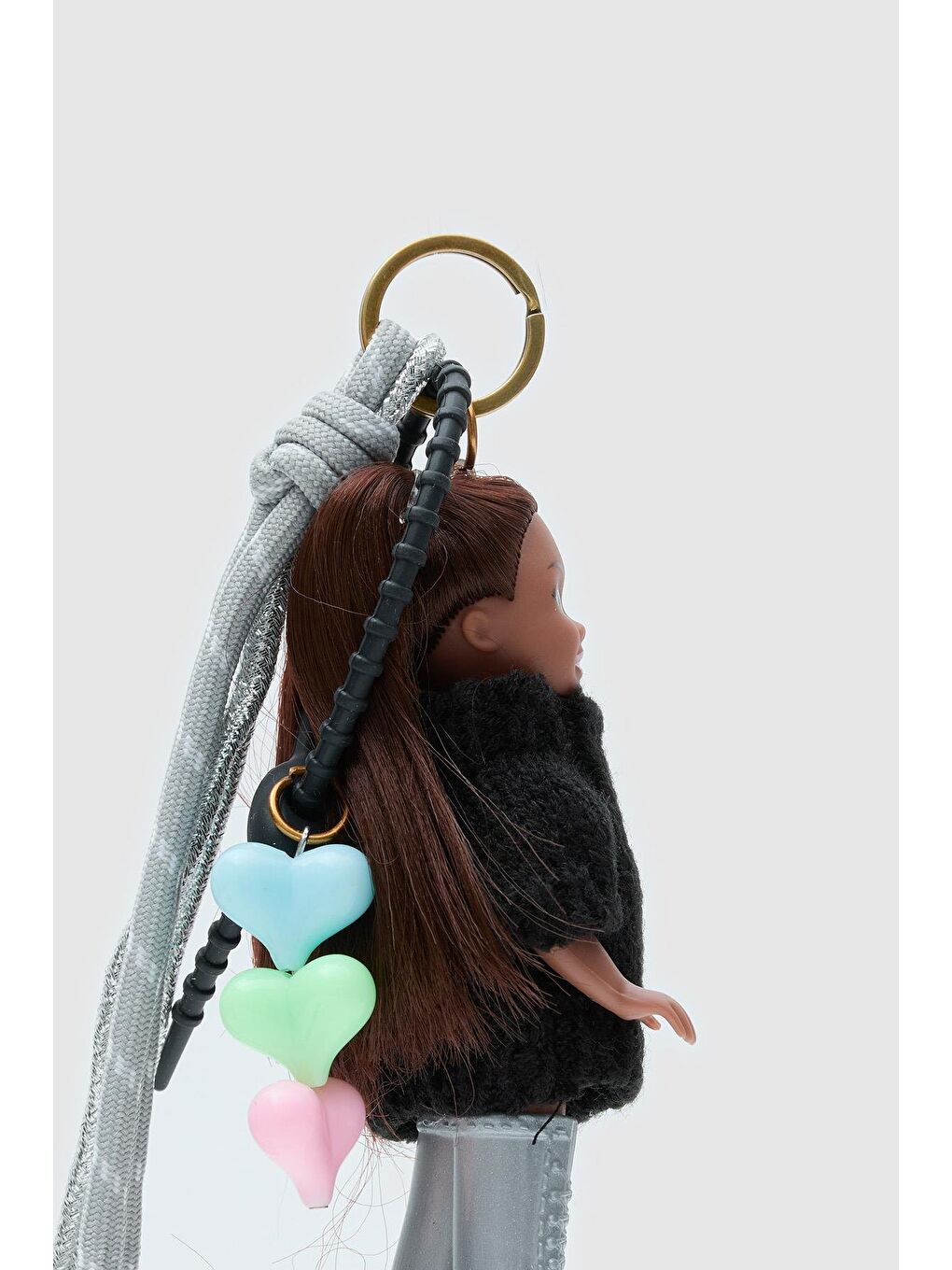 Siyah Bebek Çanta Charmı-2