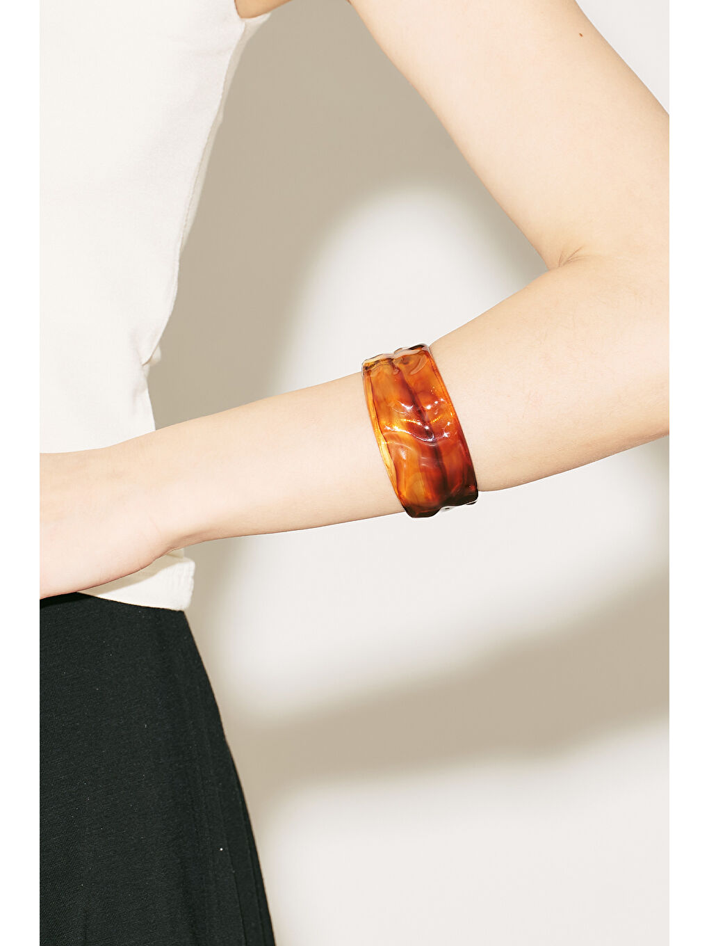 Kahverengi Akrilik Bileklik Kahve-2