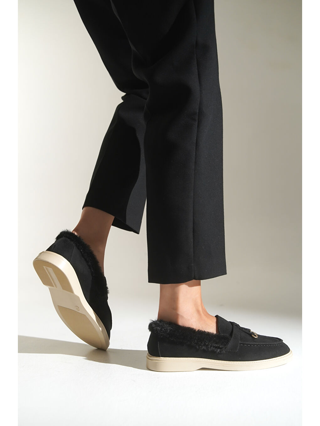 Siyah Marleah Kadın Loafer-7