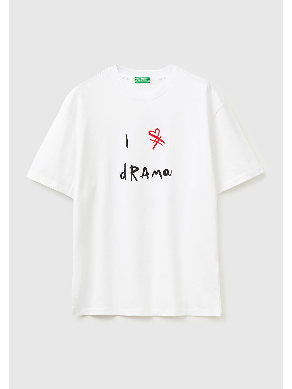 Erkek Beyaz Mix  %100 Pamuk Grafik Baskılı Bisiklet Yaka T-Shirt