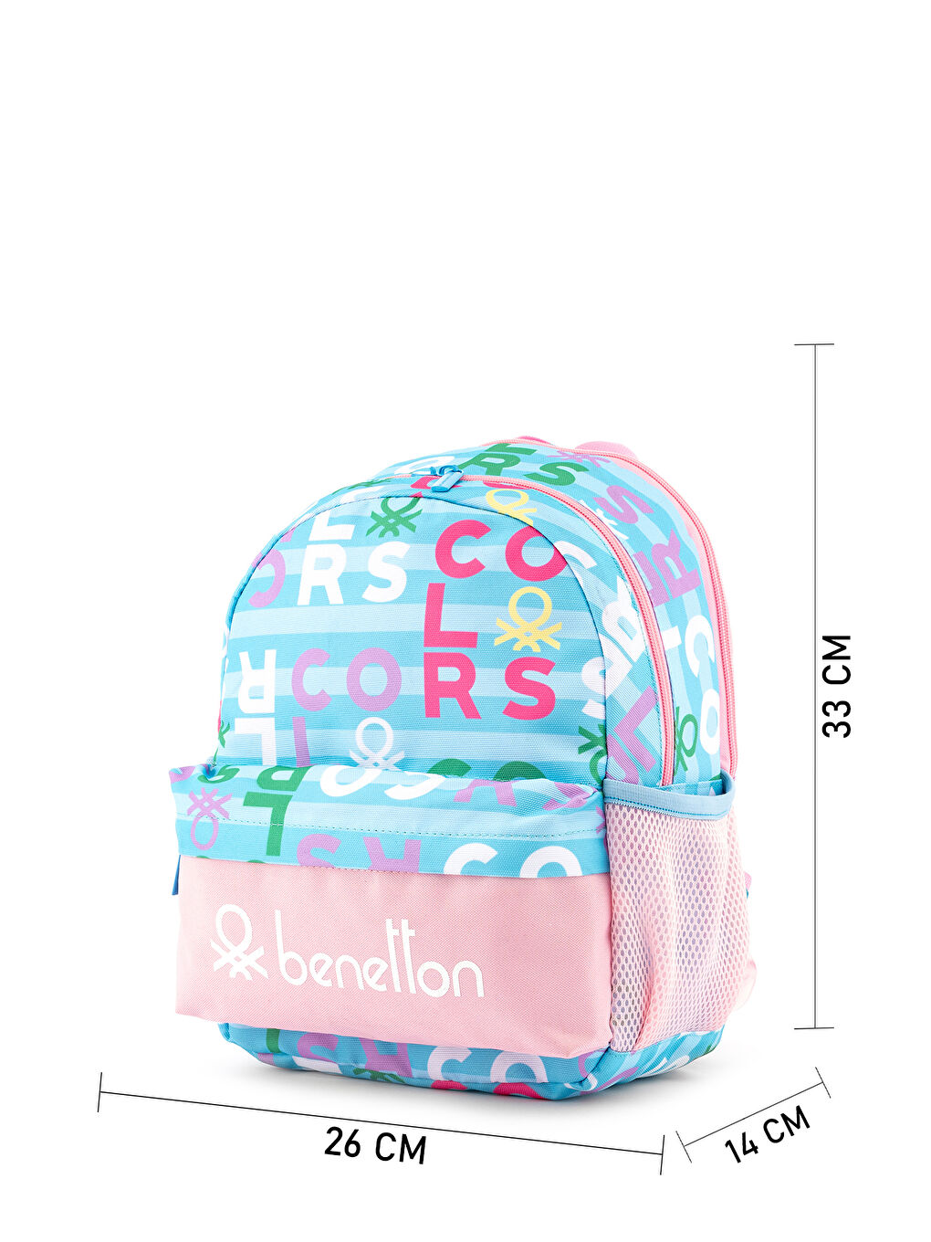 Harf Baskılı Kız Çocuk Anaokul Çantası-5