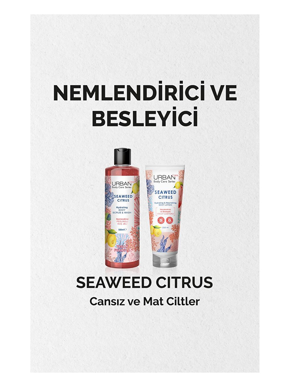 Urban Care Seaweed Citrus Nemlendirici ve Besleyici Peelingli Duş Jeli 500 ml - 4