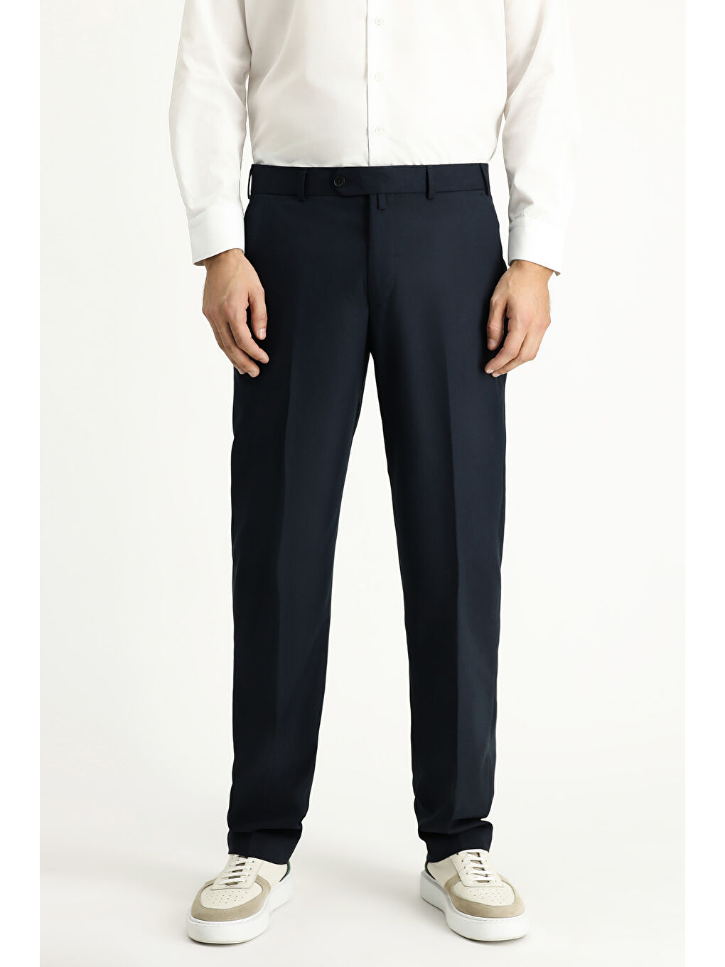 Lacivert 6 Drop Regular Fit Standart Kesim Takım Elbise-4