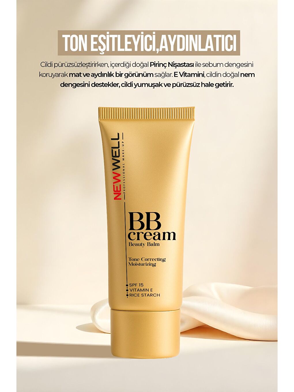 Medium Tones BB Cream Beauty Balm Nemlendirici ve Ton Eşitleyici 30 ML-2