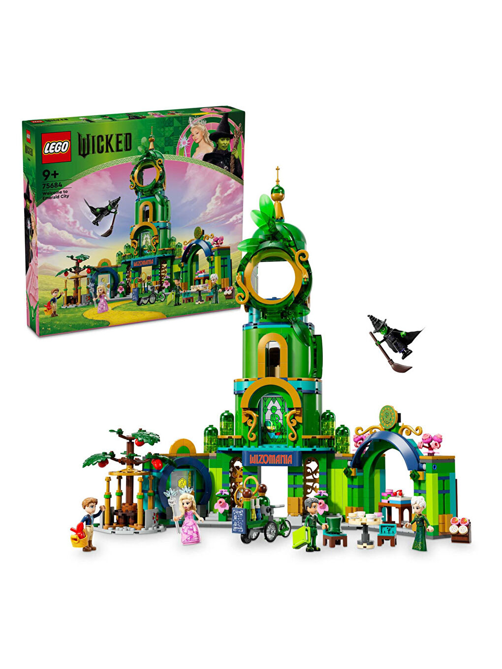 Lego Wicked Emerald City'ye Hoş Geldiniz Koleksiyonluk Oyuncak 75684