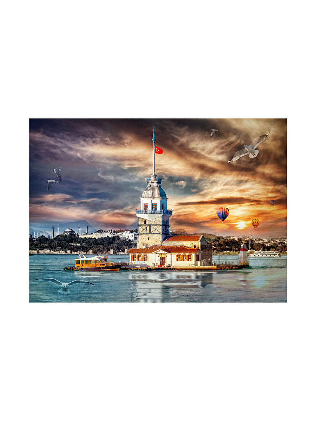 1000 Parça Puzzle - Kız Kulesi (Maiden's Tower) BF472-1