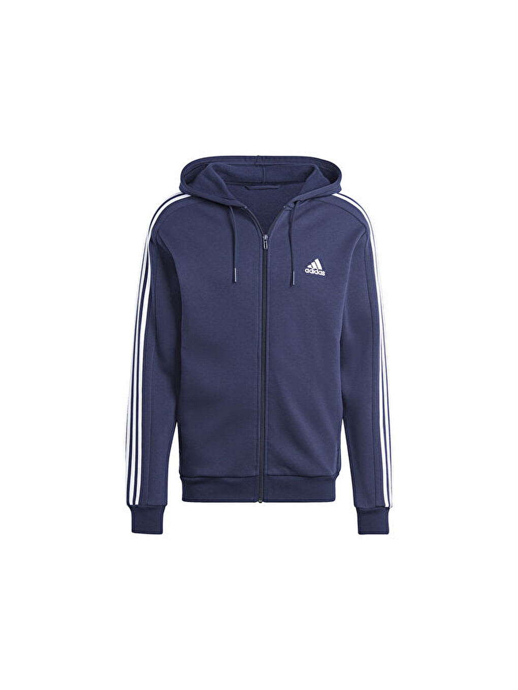 M 3s Fl Fz Hd Erkek Fermuarlı Sweatshirtıj6478 Mavi-5