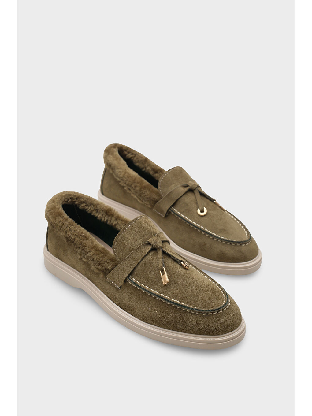 Haki Marleah Kadın Loafer-1