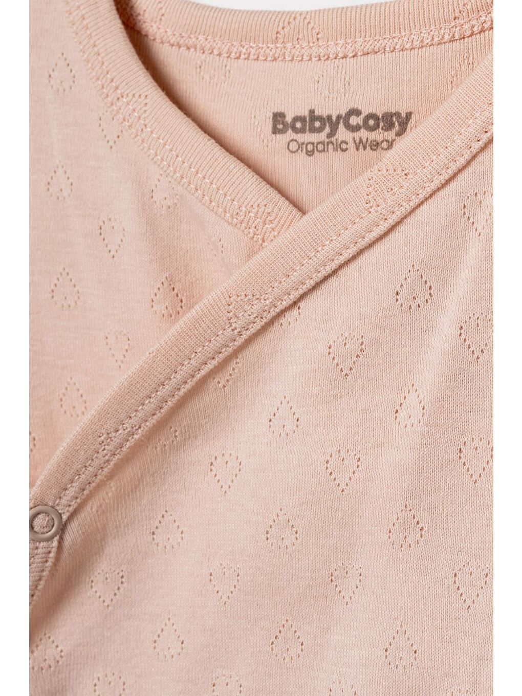 Pembe Bebek 2li Kısa Kollu Zıbın Body %100 Organik Pamuk, Bebek-Yenidoğan-CSYR4541-2