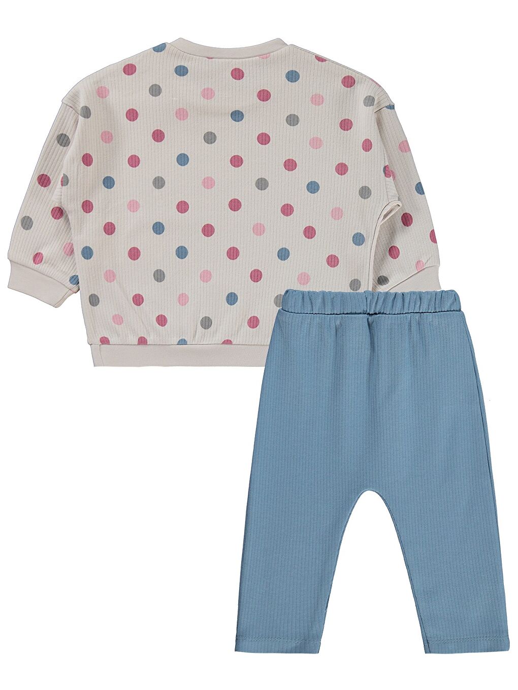 Baby Puan Empirme 6-18 Ay Takım - Bej-1