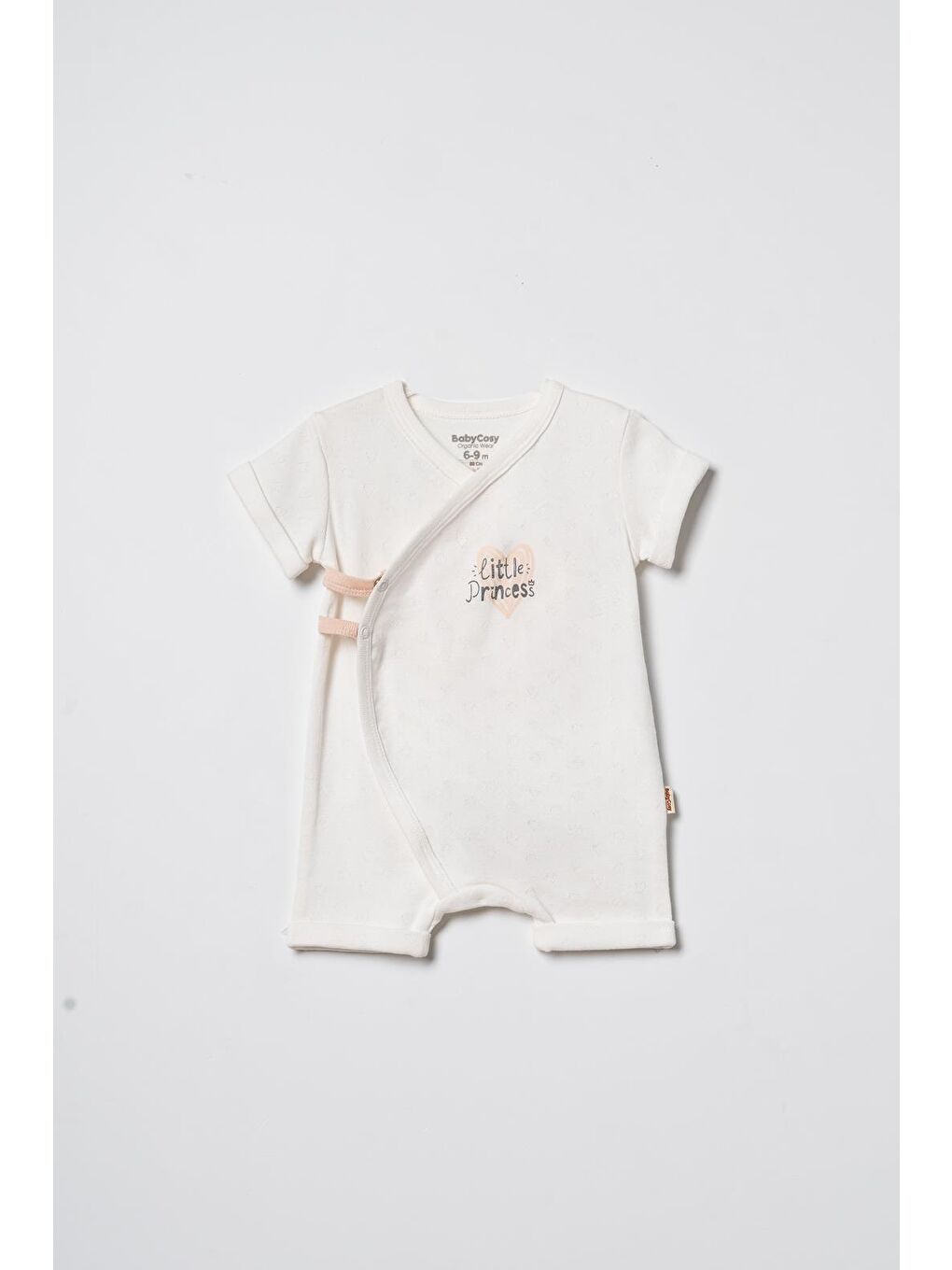 Pembe Bebek 2li Kısa Kollu Zıbın Body %100 Organik Pamuk, Bebek-Yenidoğan-CSYR4541-5