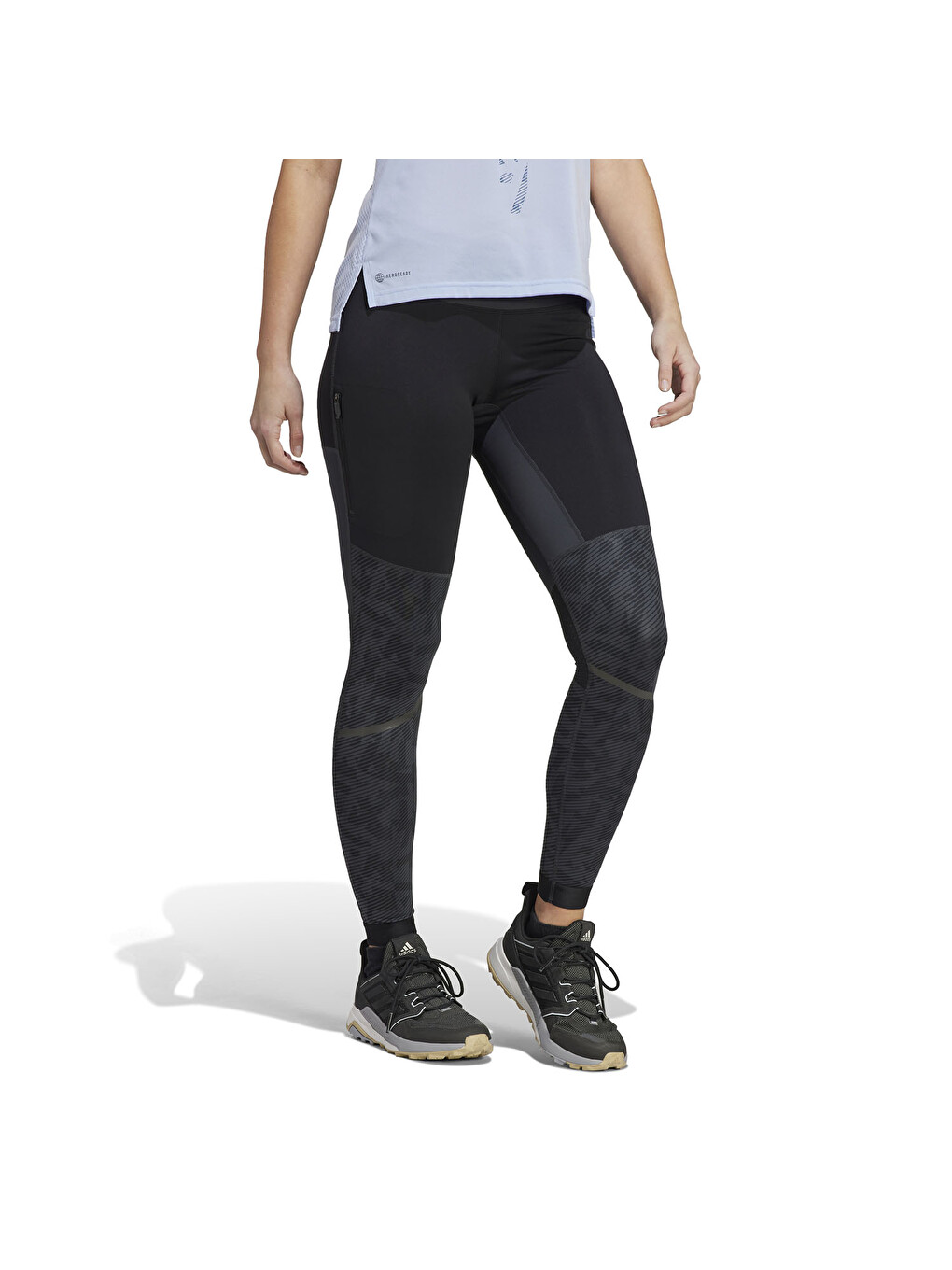 Agr Tight Carbon Kadın Siyah Tayt-4