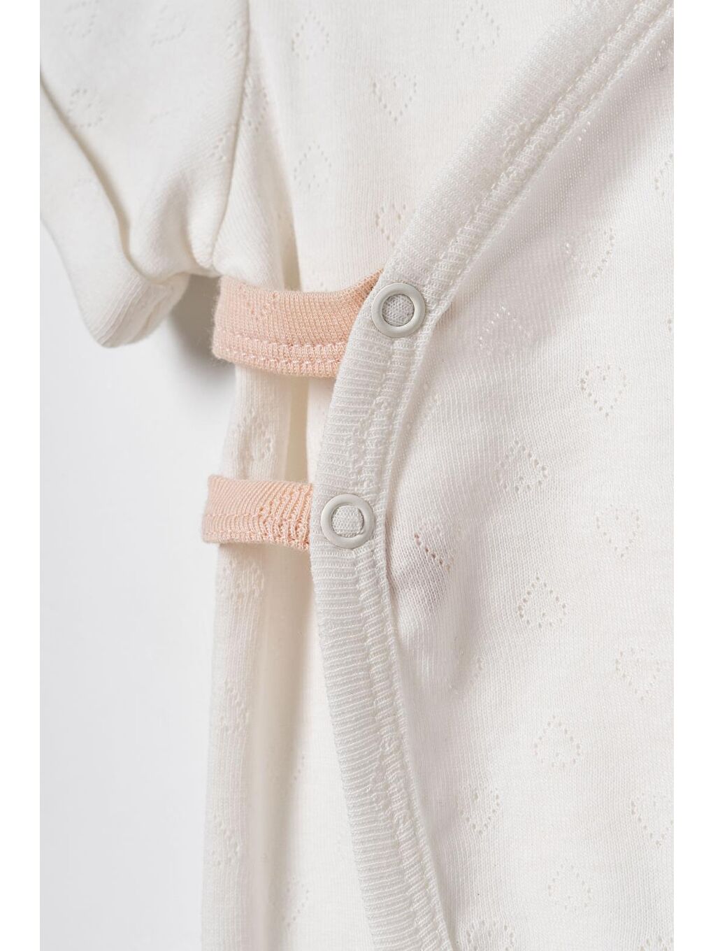 Pembe Bebek 2li Kısa Kollu Zıbın Body %100 Organik Pamuk, Bebek-Yenidoğan-CSYR4541-7