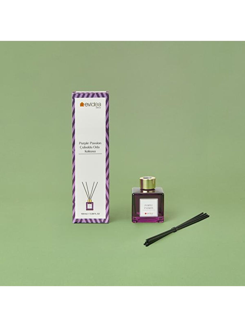 Deco Purple Passion Çubuklu Oda Kokusu - Mor - 100 ml-2