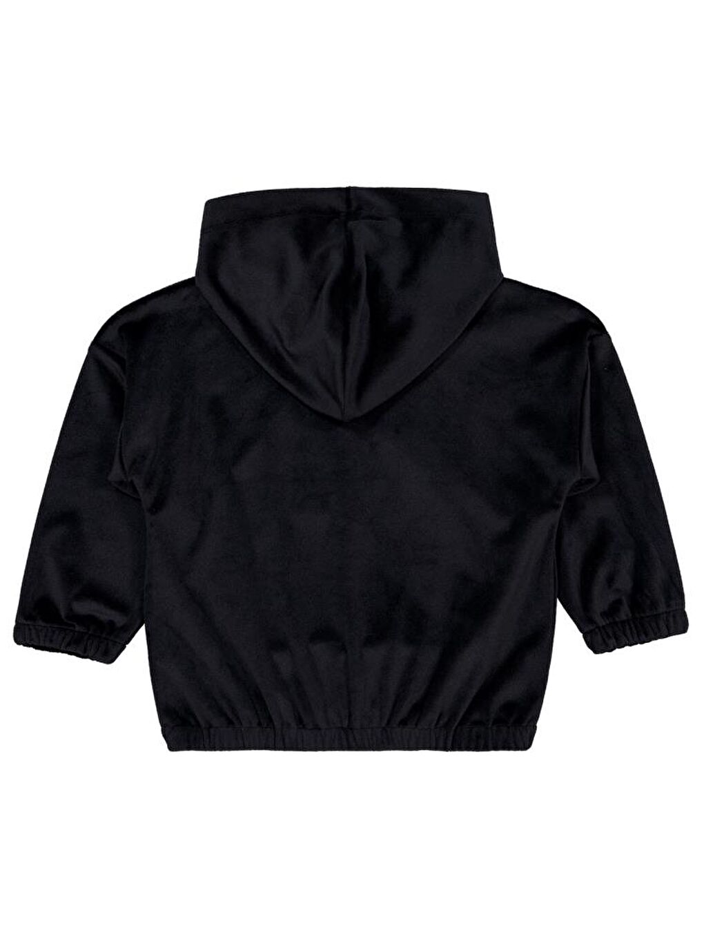 Siyah Girls 2-5 Yaş Sweatshirt-1