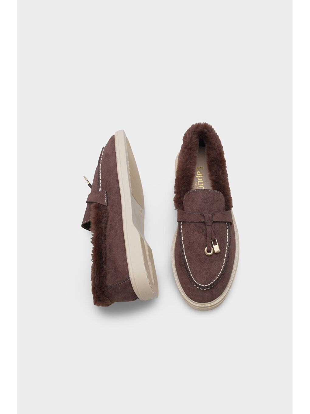 Kahverengi Marleah Kadın Loafer-3