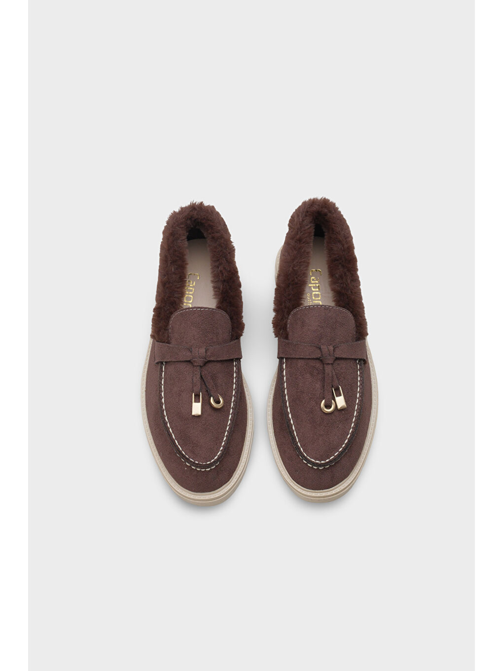 Kahverengi Marleah Kadın Loafer-4