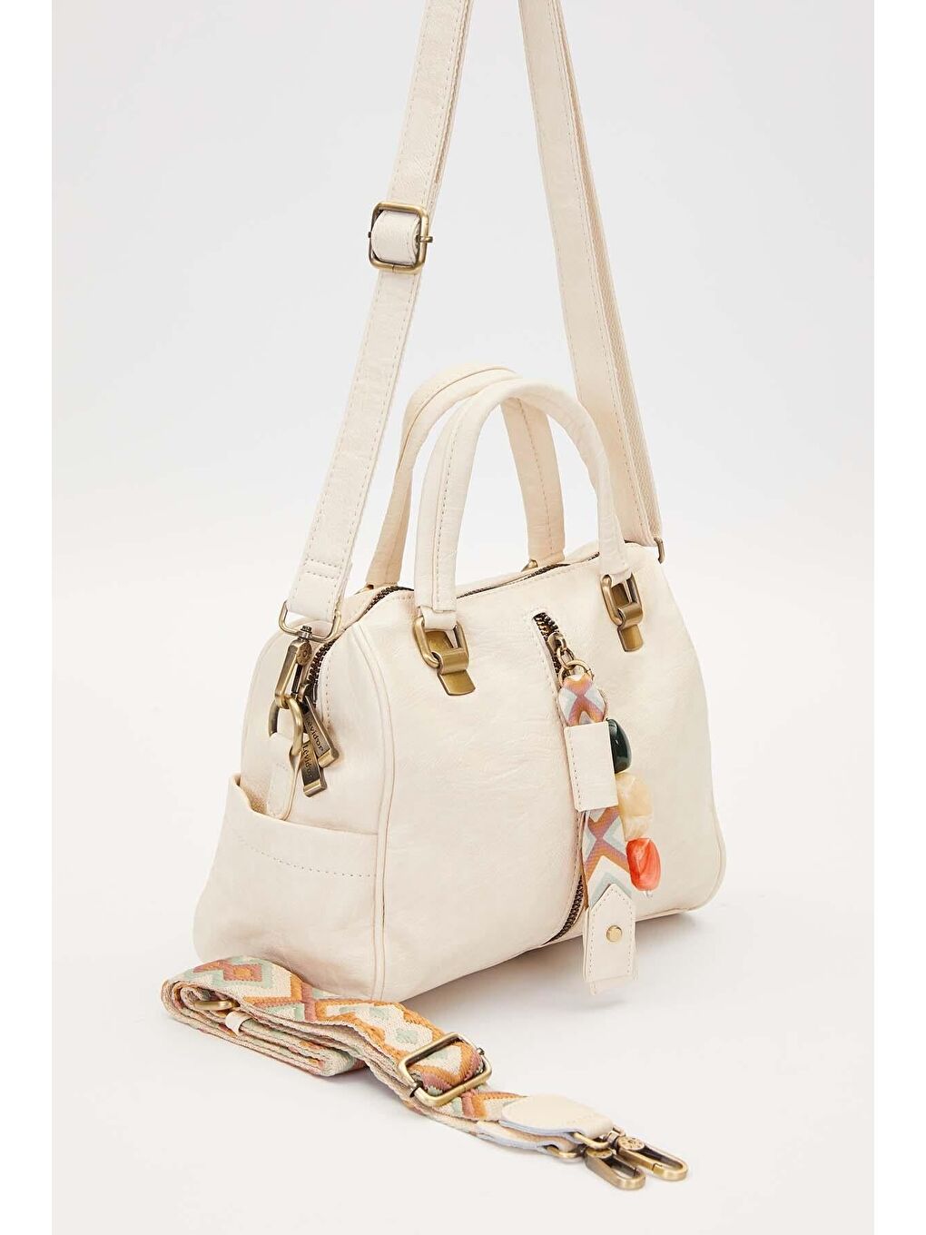 Premium Beyaz Kadın Omuz Çantası 930374-1