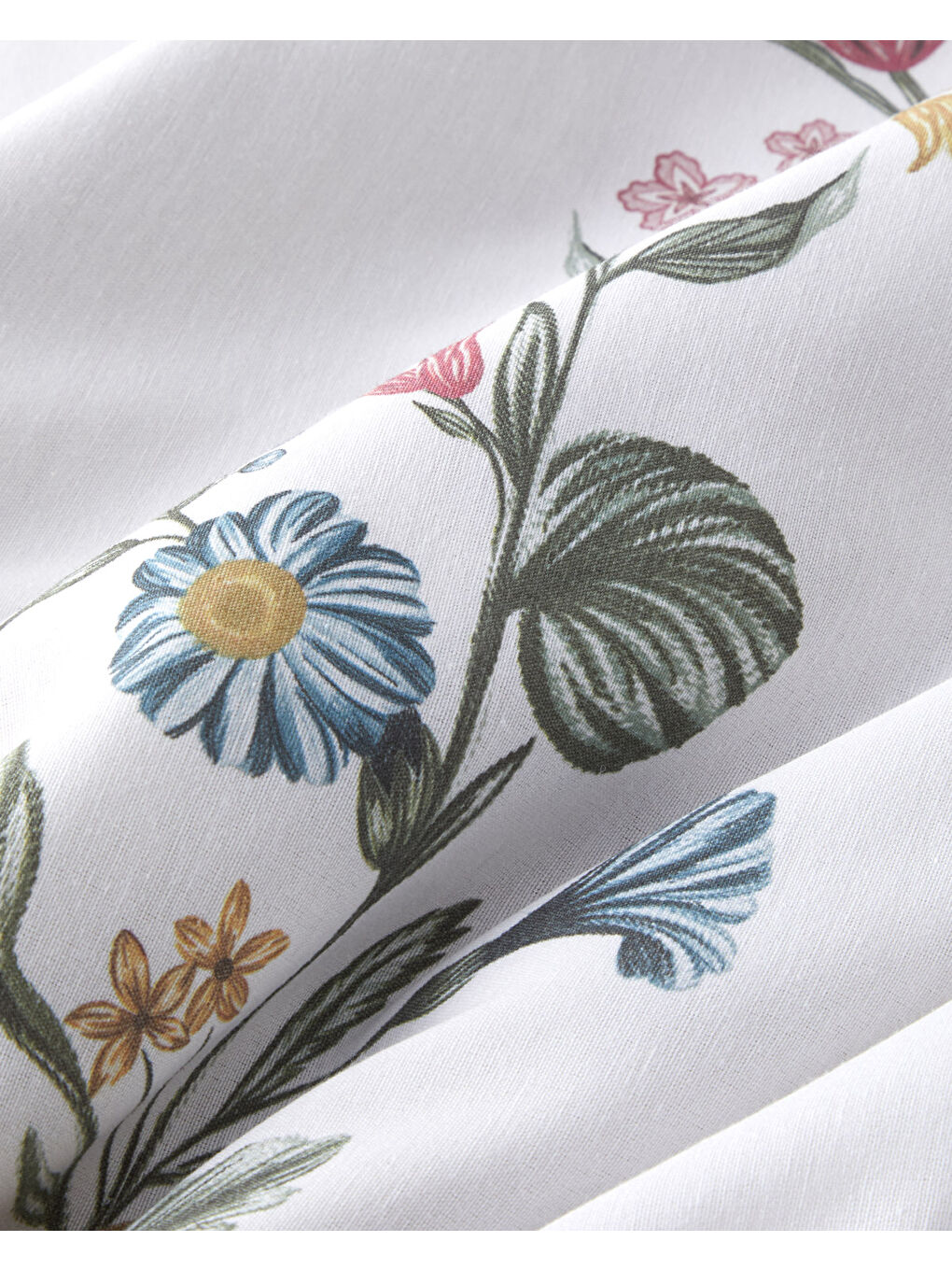 Fioreline Dijital Baskılı Kolay Ütülenir Çift Kişilik Nevresim Takımı 200x220 cm Yeşil-Sarı-4