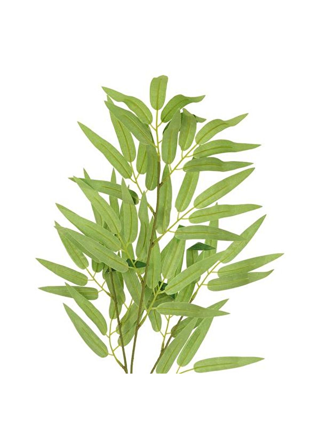 Deco Yapay Bamboo Yaprağı - Yeşil - 64 cm-3