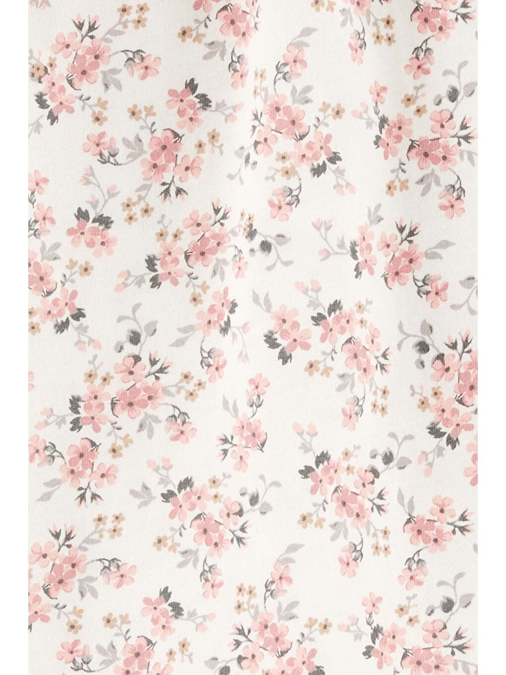 Beyaz Küçük Kız Çocuk Tshirt Desenli-1