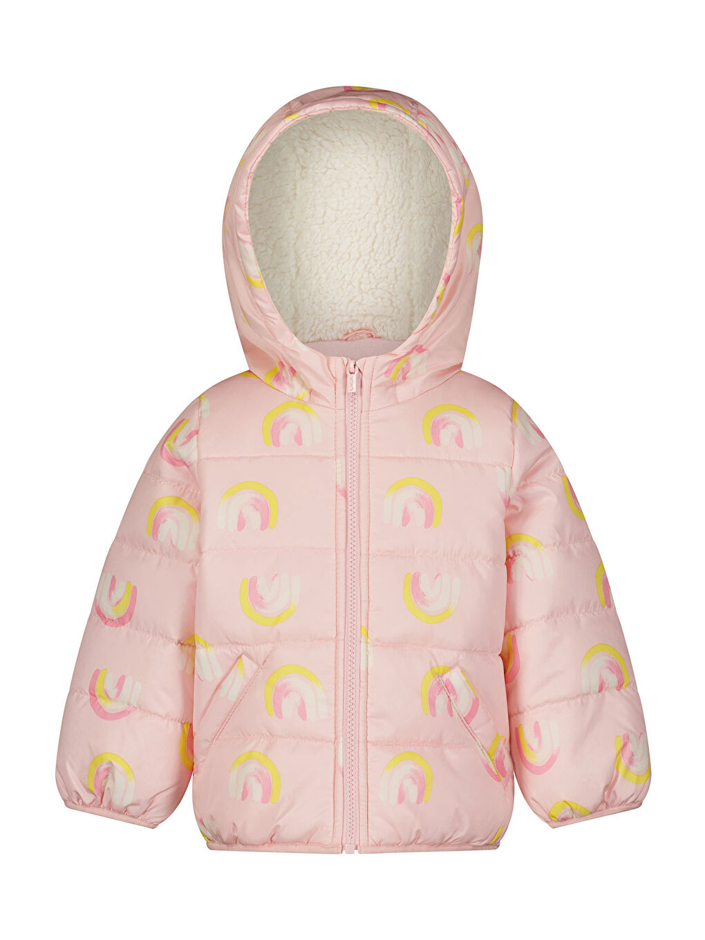 Pembe Kız Bebek Mont