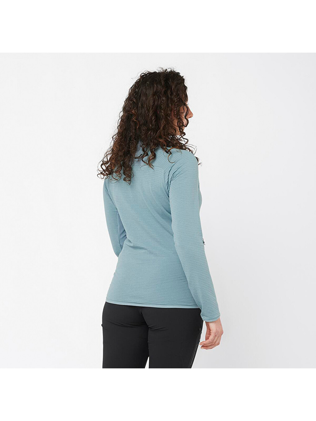 Siyah Essential Lightwarm Kadın Yeşil Fleece-5