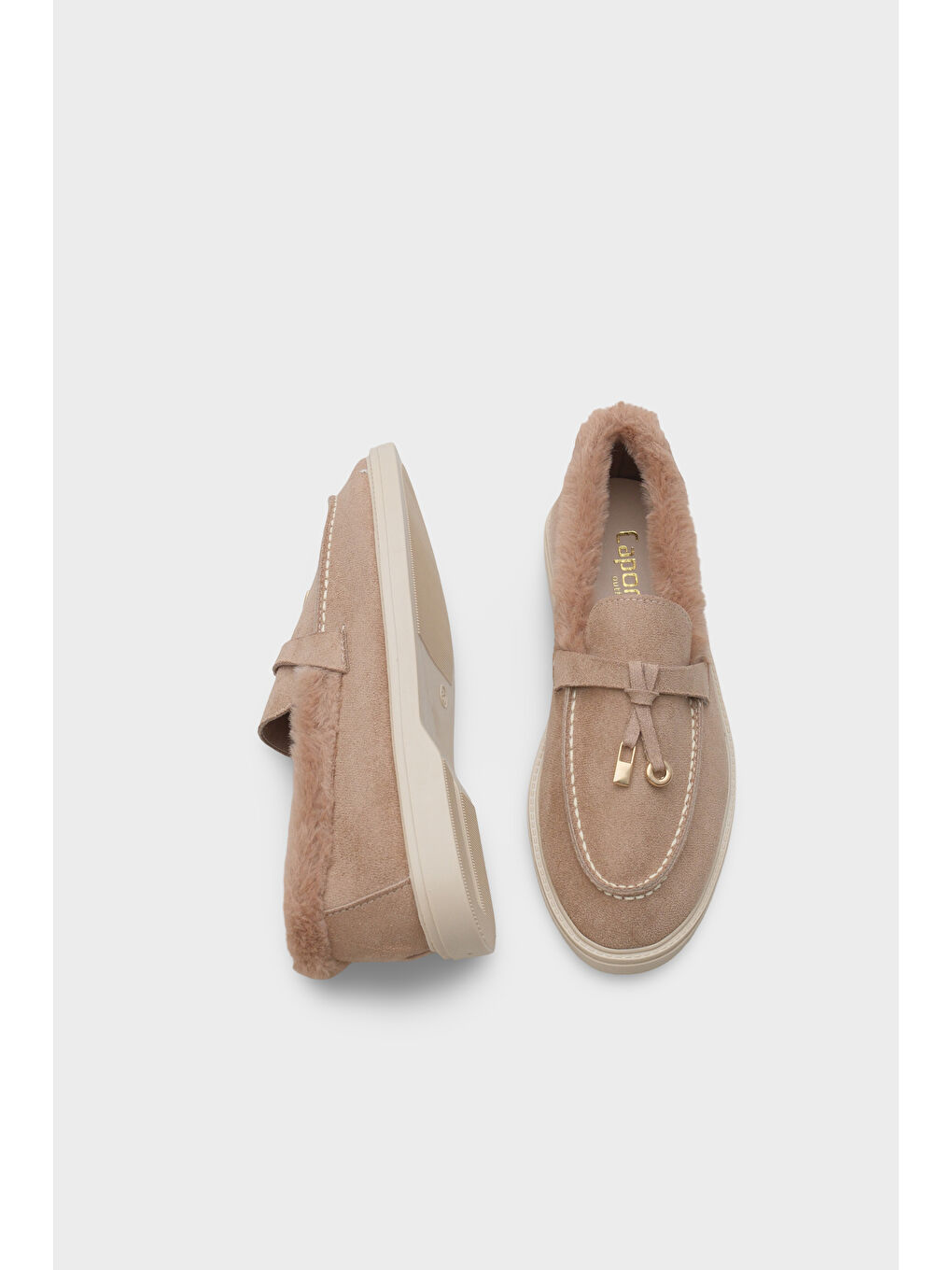 Bej Marleah Kadın Loafer-4