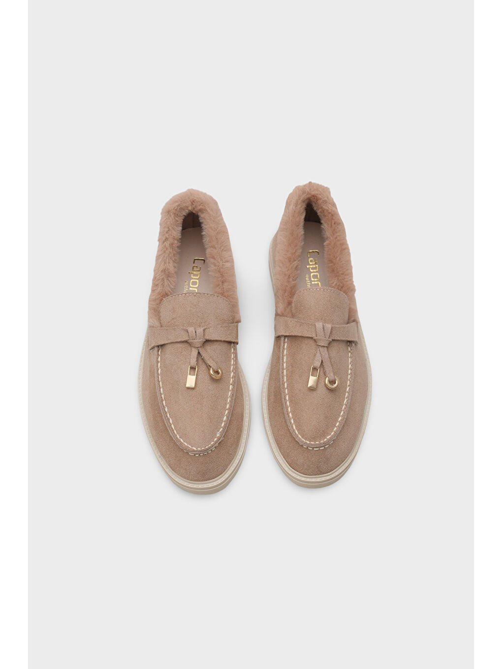 Bej Marleah Kadın Loafer-5