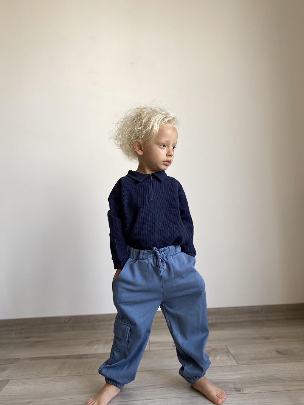 Mavi Barlas Pantolon