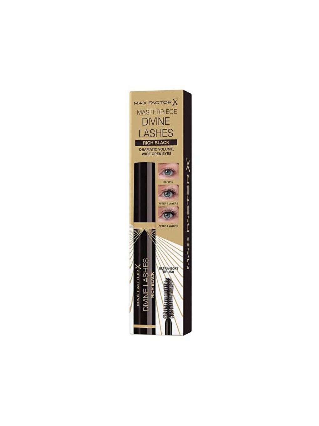Max Factor Divine Lashes Maskara Rich Siyah - 3