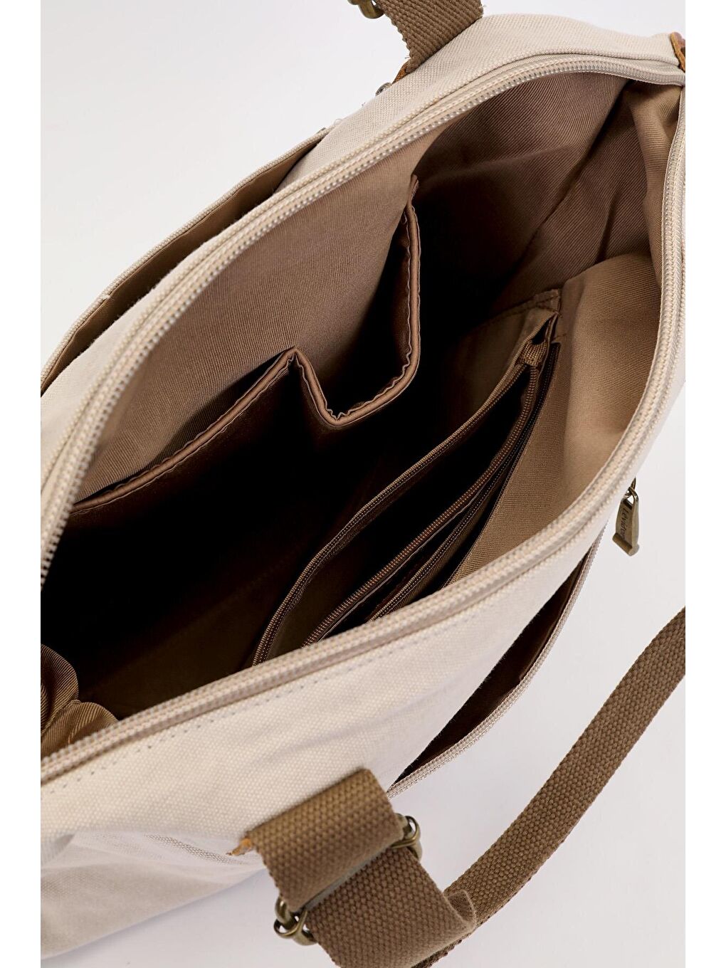 Premium Bej Kadın Omuz Çantası 930384-3