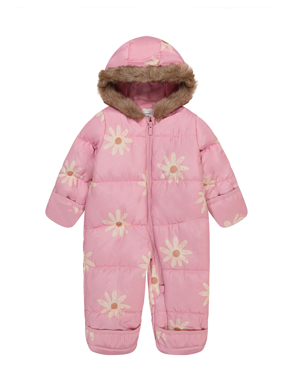 Pembe Kız Bebek Astronot Mont