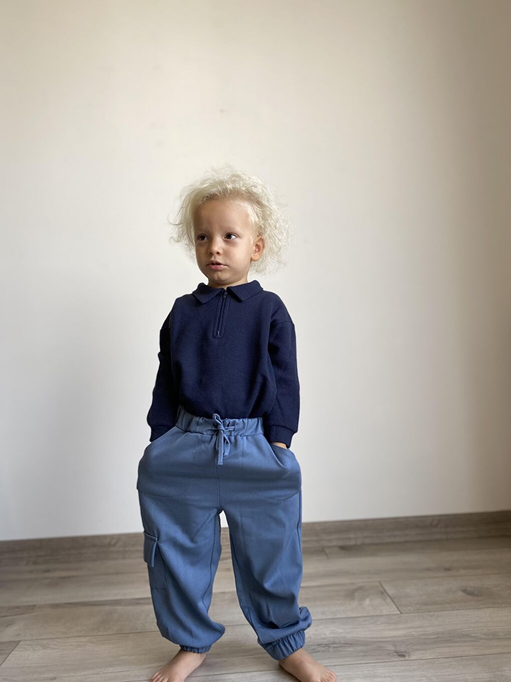 Mavi Barlas Pantolon-8