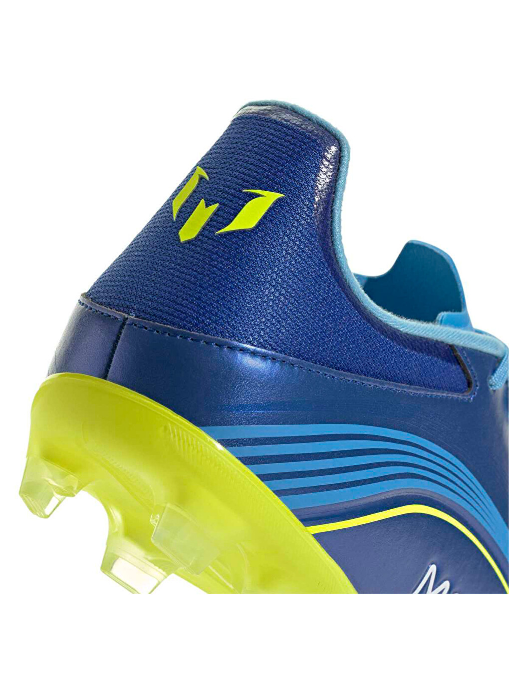 F50 Messi League Firm-Ground Erkek Mavi Krampon-3