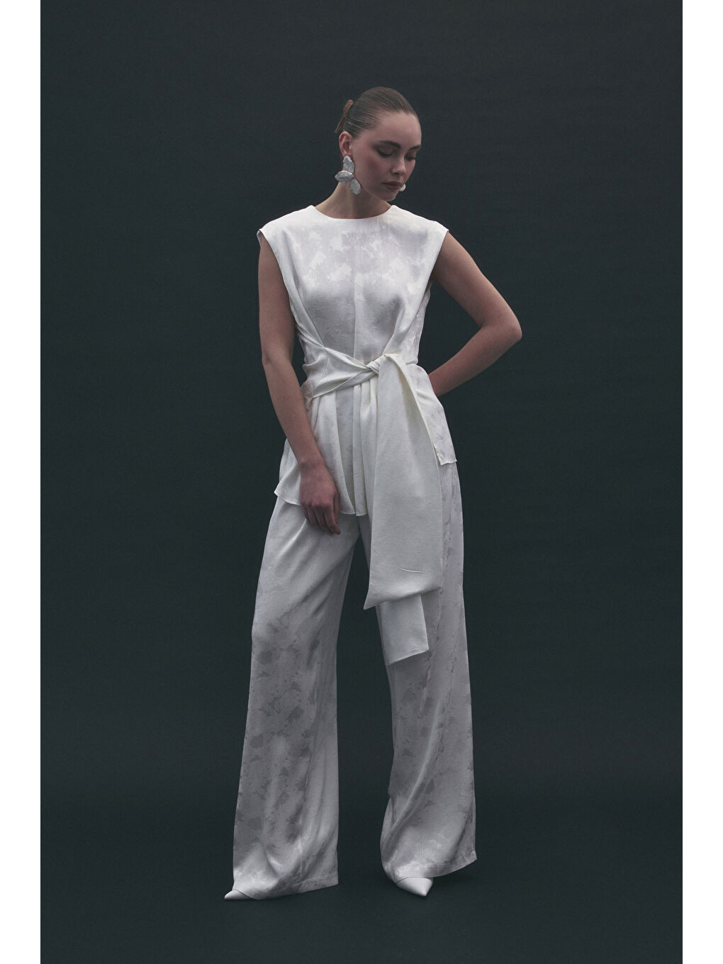 Camila Pantolon - Ekru-3